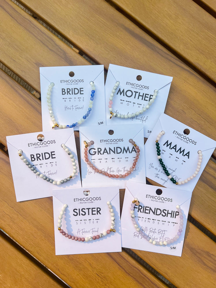 Morse Code Bracelet | Multiple Styles