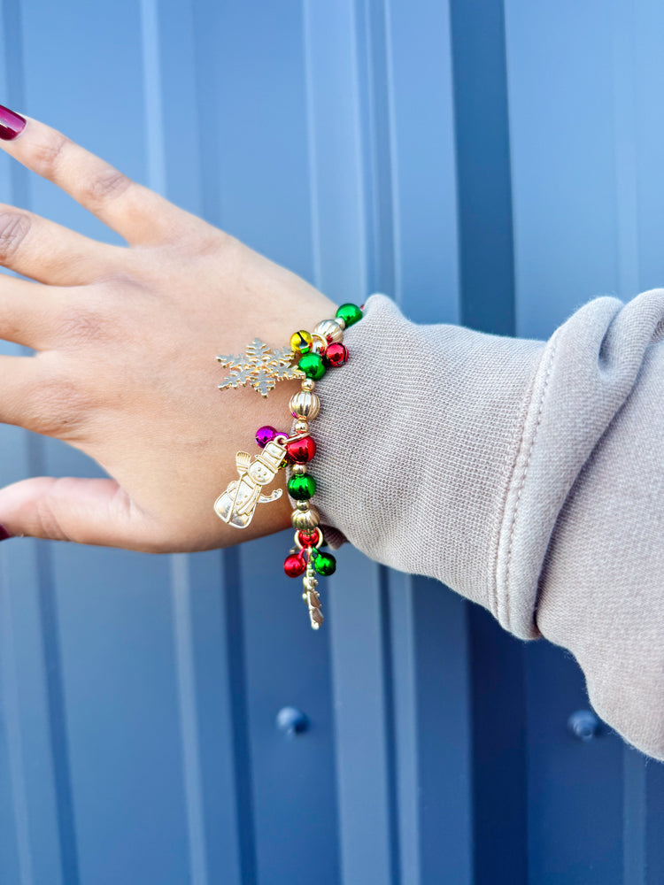 Christmas Charm Bracelet Set