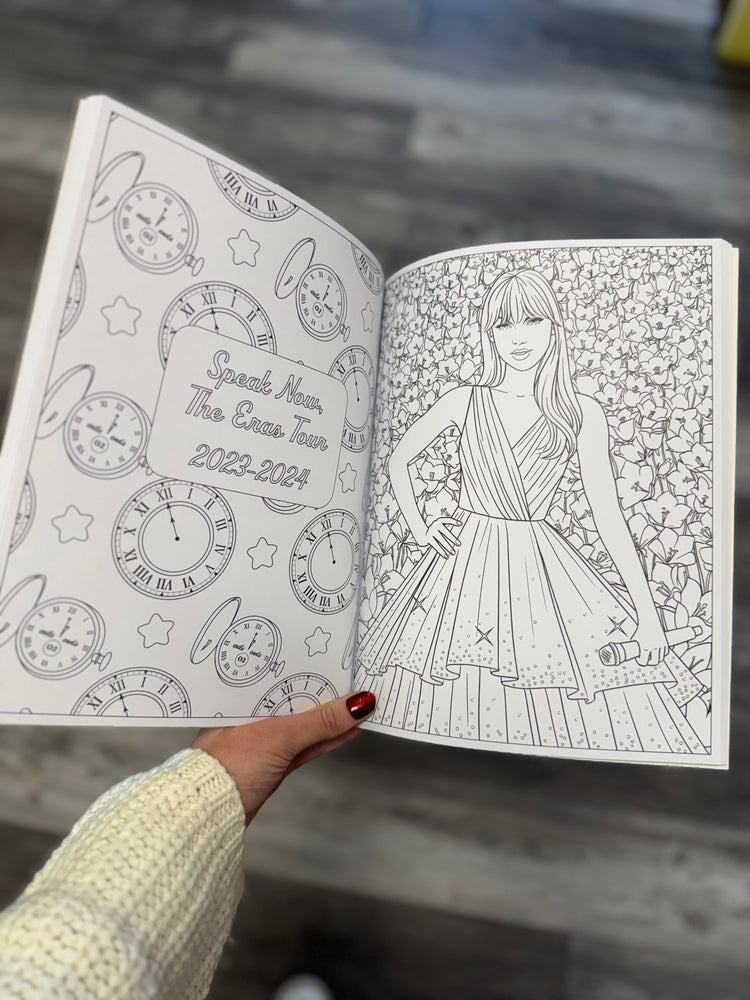 Color In Taylor Swift Coloring Book