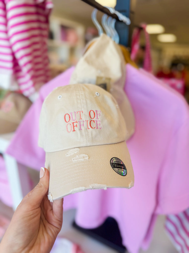 Out of Office Embroidered Dad Hat