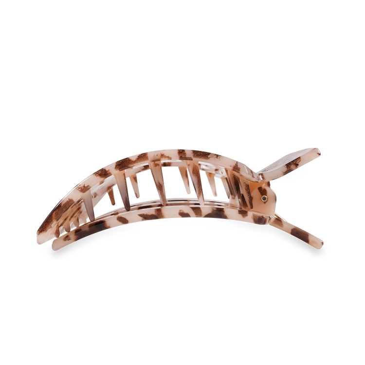 Teleties Flat Hair Clip: Blonde Tortoise
