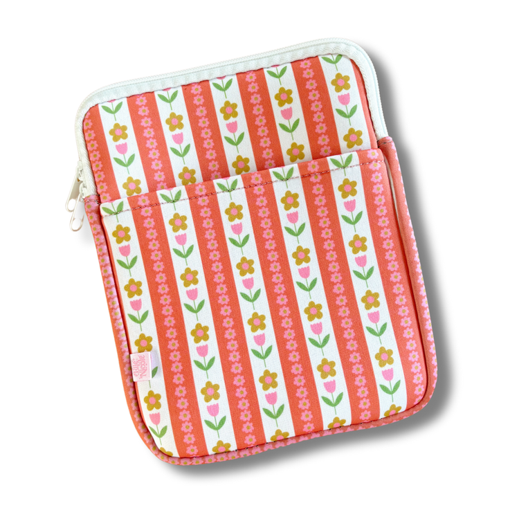 Kindle/Tablet Sleeve - Tulip Stripes
