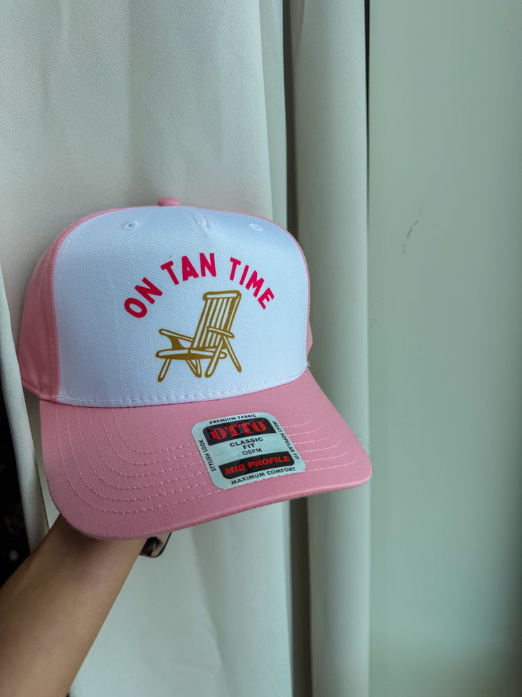 On Tan Time Twill Hat