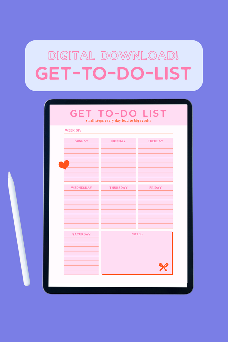 DIGITAL FILE: Get To Do List