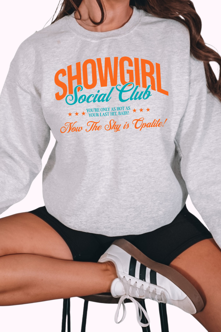 PREORDER | ADULT Showgirl Social Club Crewneck Sweatshirt