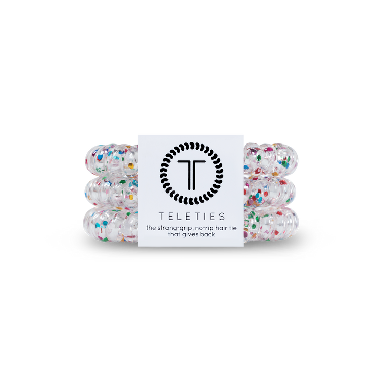 Teleties Spiral Hair Ties: Party People