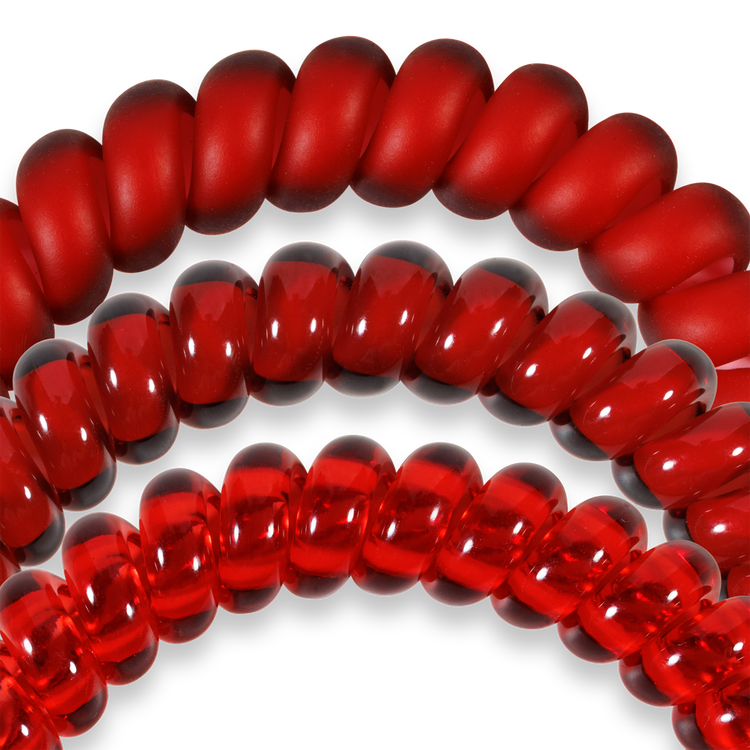 Teleties Spiral Hair Ties: Red Carpet Ready