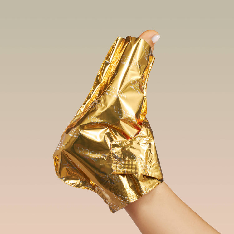 Collagen Socks with Imperial Gold