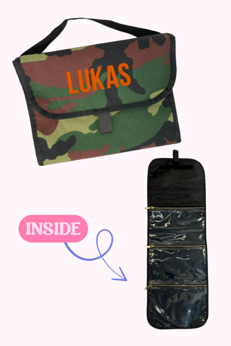 Custom Embroidered Travel Pack Organizer | Multiple Colors