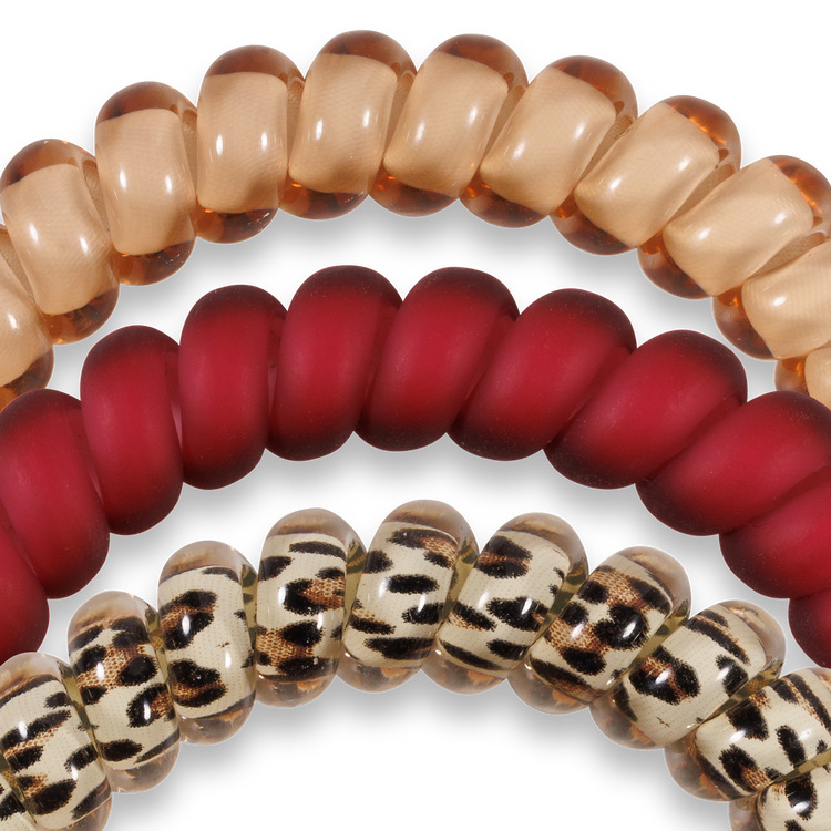 Teleties Spiral Hair Ties: Wild Side