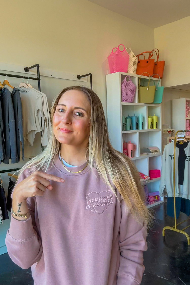 Rather Be Reading Sweatshirt | Emby Exclusive ★