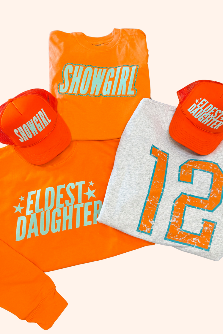 PREORDER | Showgirl Glitter + Velvet Graphic Tee - Youth & Adult