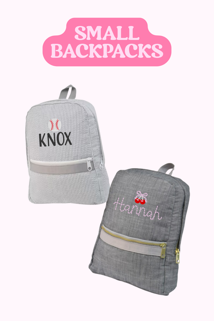 Small Custom Kids Backpack | Multiple Colors