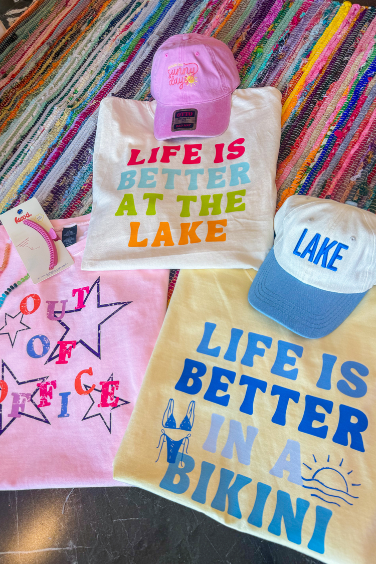 Life is Better at the Lake Graphic Tee | Customize Your Own!