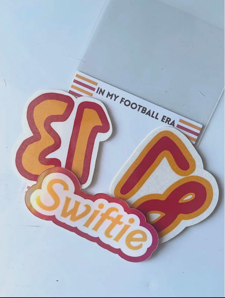 13 & 87 Temporary Tattoo + Sticker