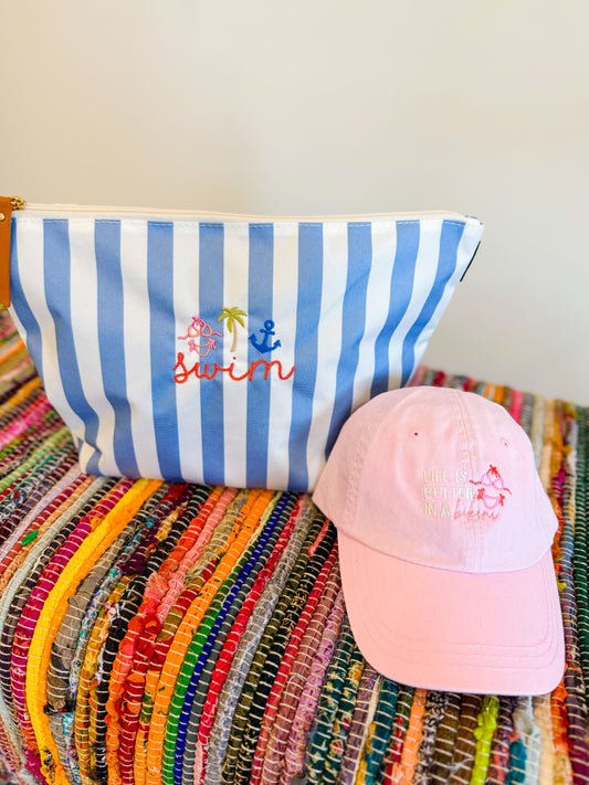 Life is Better in a Bikini Embroidered Dad Hat