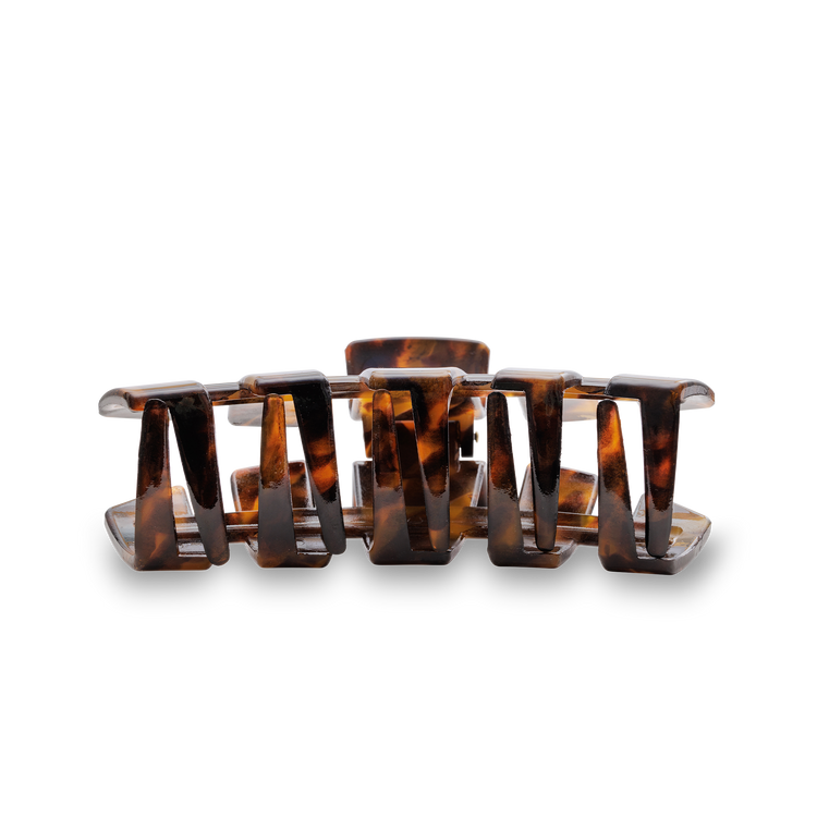 Teleties Classic Hair Clip: Tortoise
