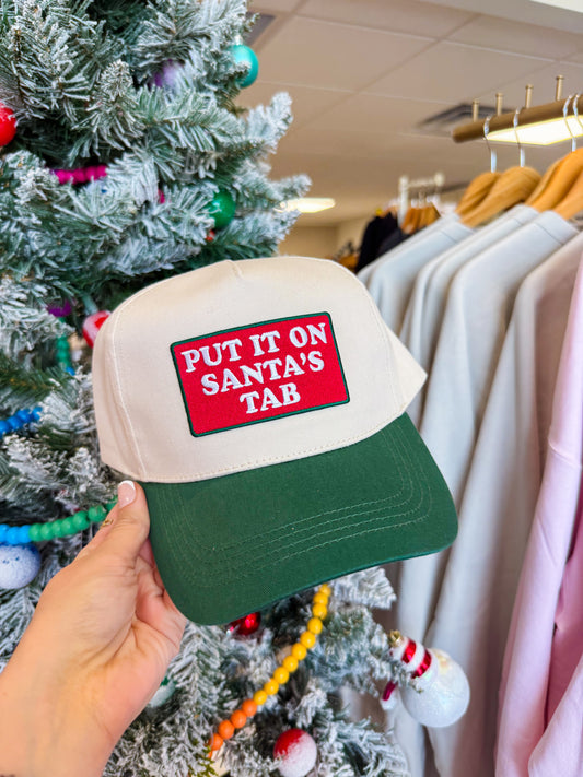 Put it on Santa's Tab Trucker Hat | Christmas