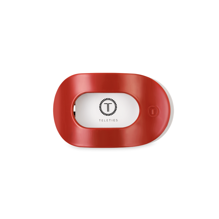 Teleties Flat Round Hair Clip: Red Carpet Ready