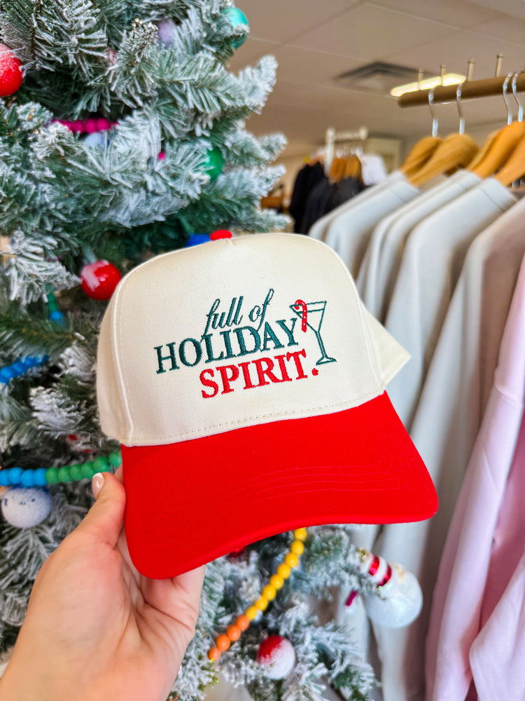 Full of Holiday Spirit Trucker Hat | Christmas