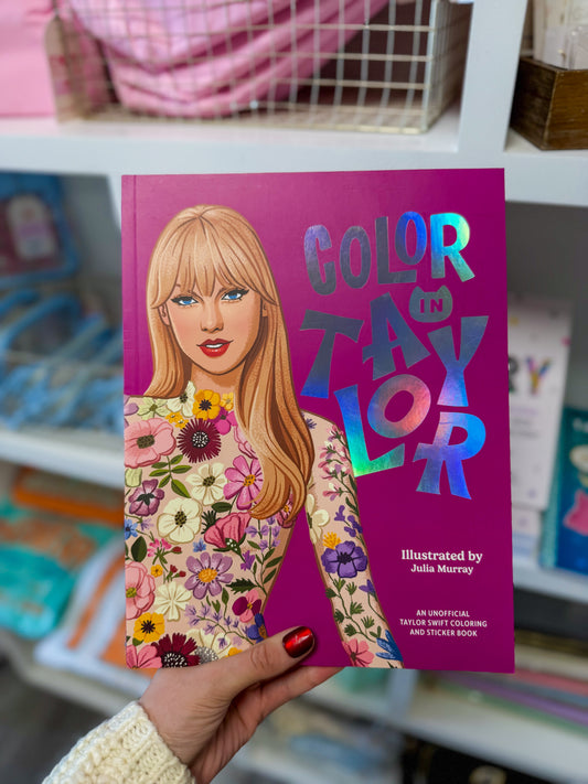 Color In Taylor Swift Coloring Book