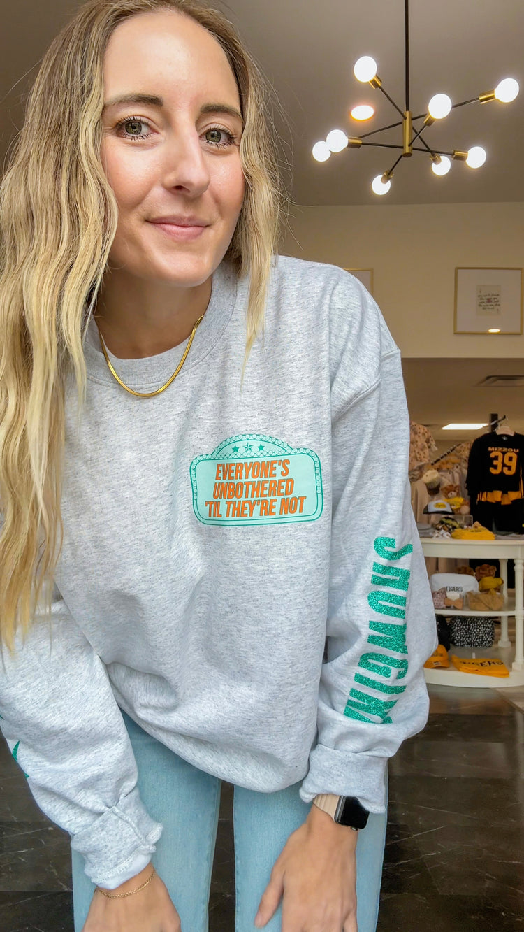 Custom Marquee Showgirl Sweatshirt