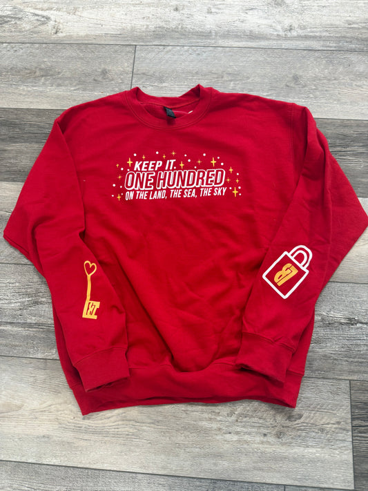 Keep It One Hundred Kansas City Graphic Tee or Sweatshirt | Travis x Taylor