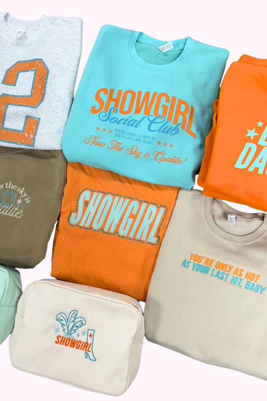 PREORDER | ADULT Showgirl Social Club Crewneck Sweatshirt