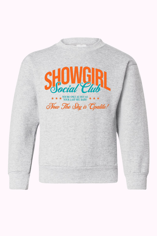 PREORDER | YOUTH Showgirl Social Club Crewneck Sweatshirt