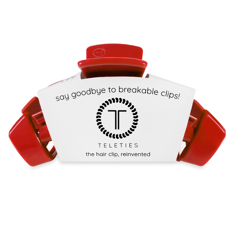 Teleties Classic Hair Clip: Red Carpet Ready