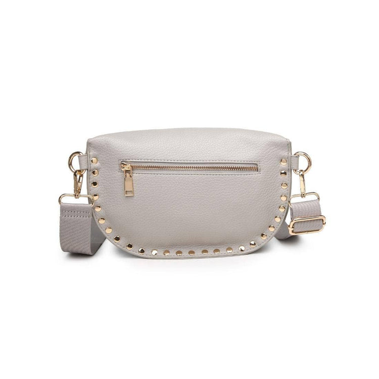 Taupe Studded Fanny Pack