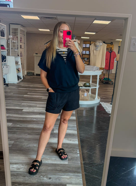 Black Modal On-the-Go Top