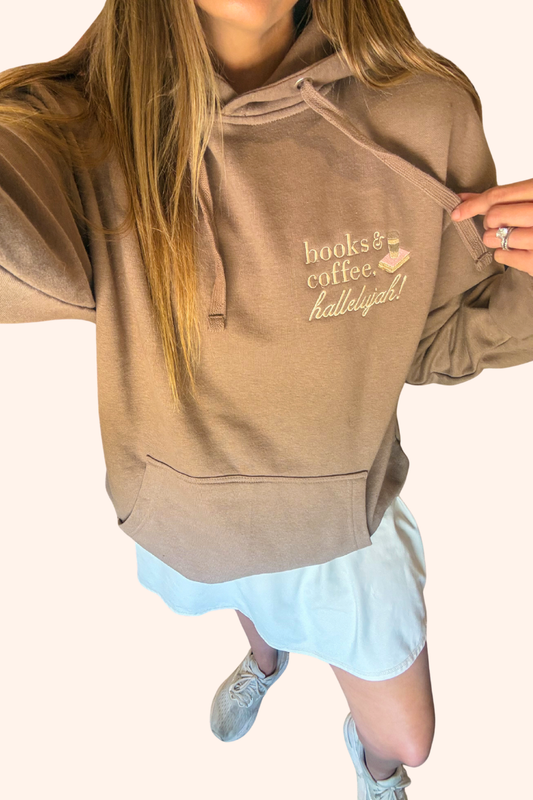 One of a Kind | Books & Coffee Hallelujah Hoodie (L)