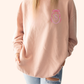 Cross Stitch Bow Initial Sweatshirt | Design Your Own!