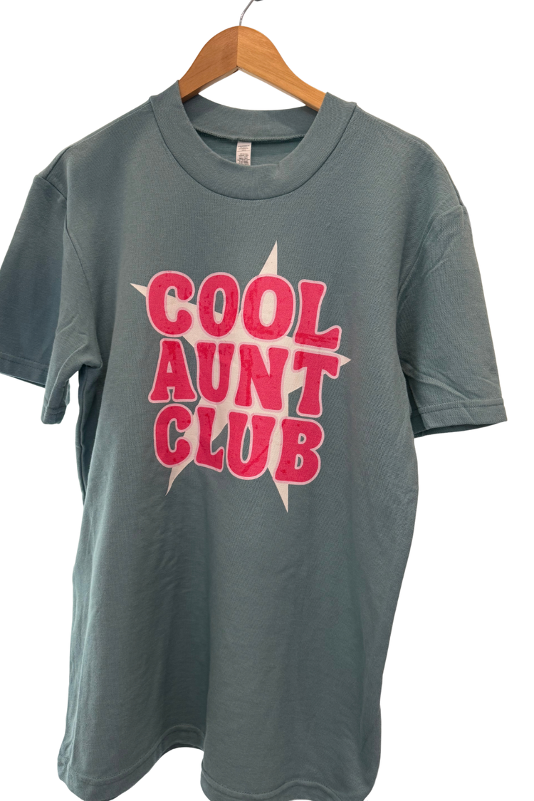 One of a Kind | Cool Aunt Club Mock Neck Tee (M)