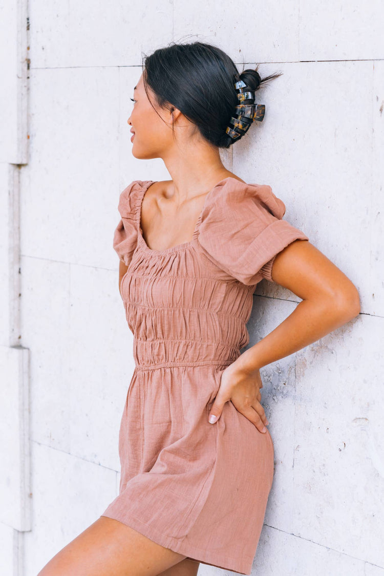 Teleties Classic Hair Clip: Tortoise