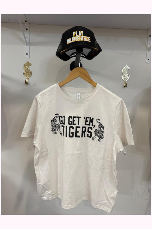 One of a Kind | Go Get 'Em Tigers Boxy Tee (L)