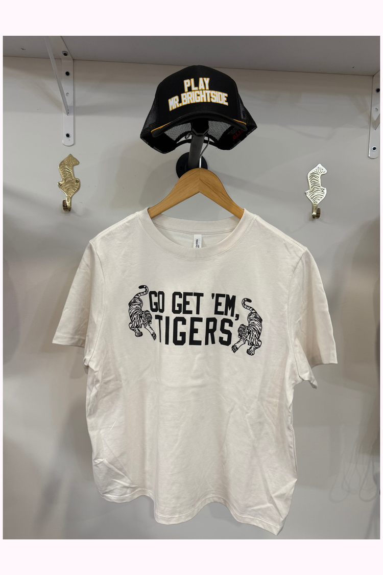One of a Kind | Go Get 'Em Tigers Boxy Tee (L)
