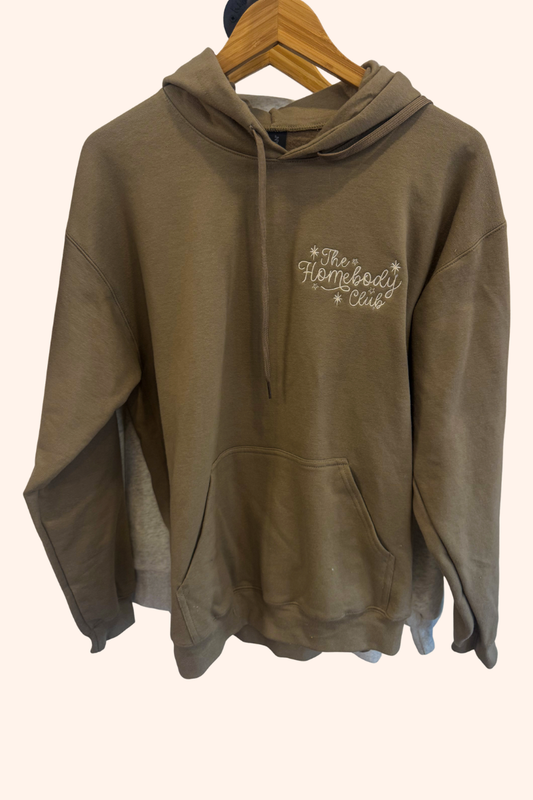 One of a Kind | Homebody Club Mocha Hoodie (M)
