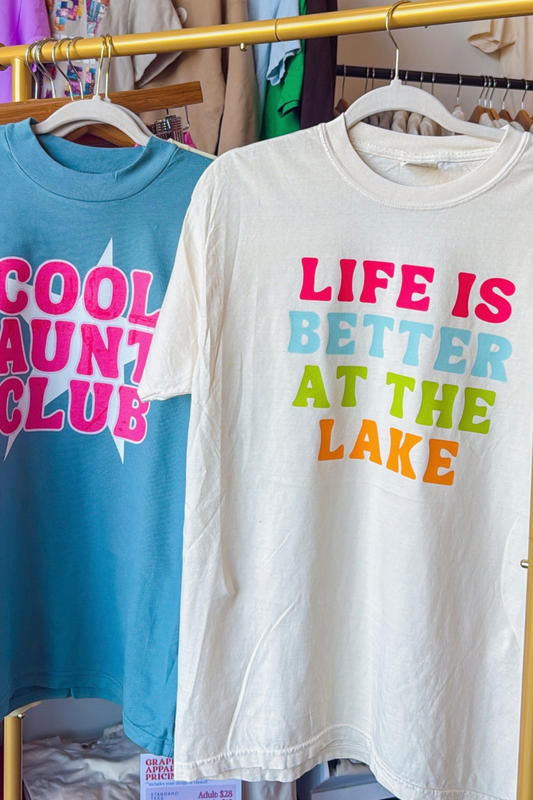 Life is Better at the Lake Graphic Tee | Customize Your Own!