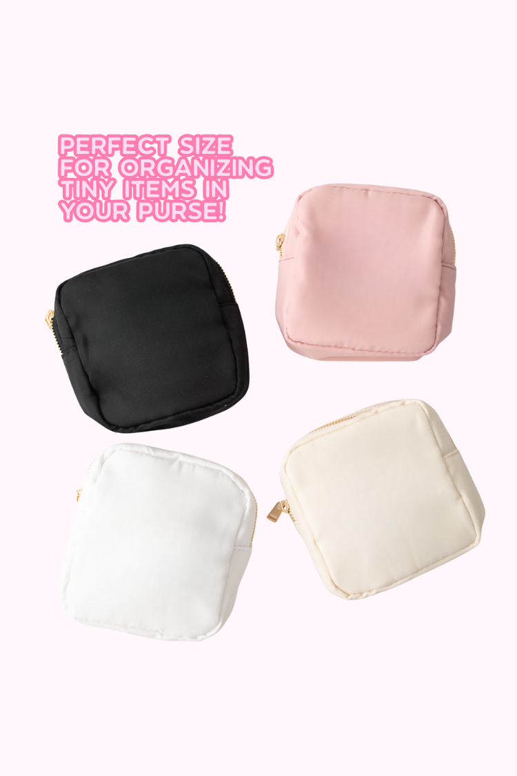 Mini Nylon Pouch | Multiple Colors