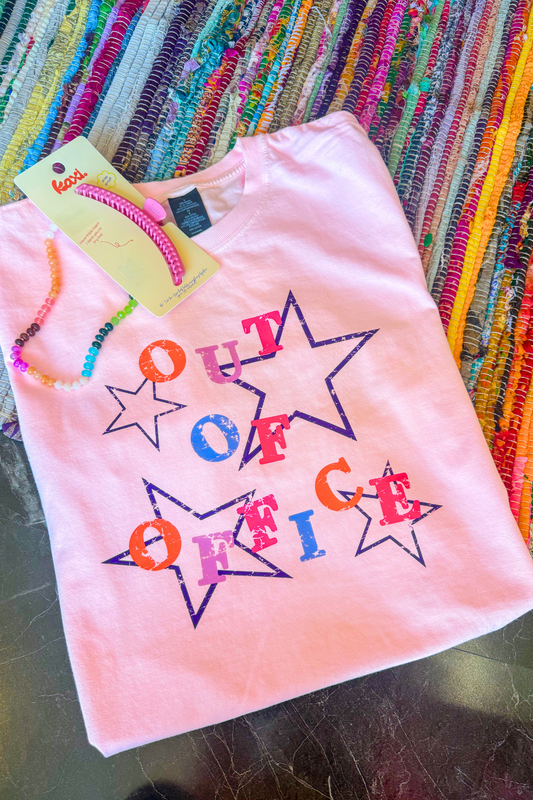 Out of Office Graphic Tee | Trendy Summer Graphic Tee