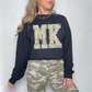 Custom Distressed Text Sweatshirt | Design Your Own!