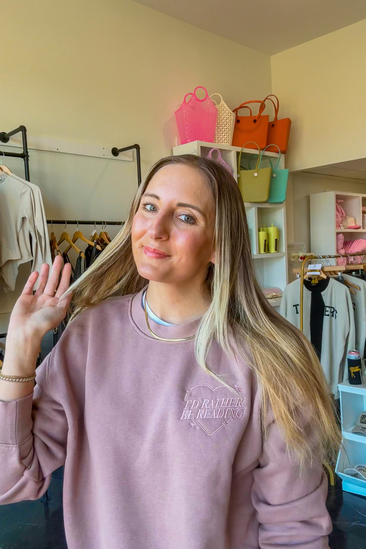 Rather Be Reading Sweatshirt | Emby Exclusive ★