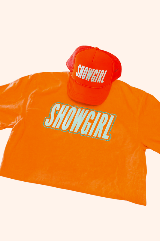 PREORDER | Showgirl Glitter + Velvet Graphic Tee - Youth & Adult