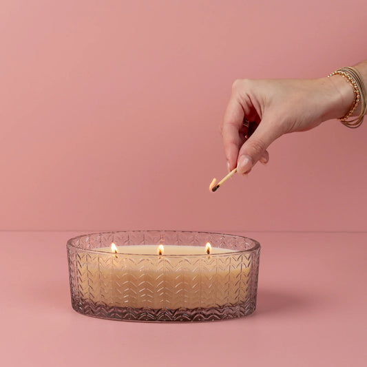 Sweet Grace 3-Wick Decorative Candle