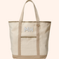 PREORDER | Trendy Embroidered Tote Bag- Multiple Colors